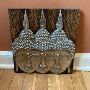 Buddha framed wooden home decor